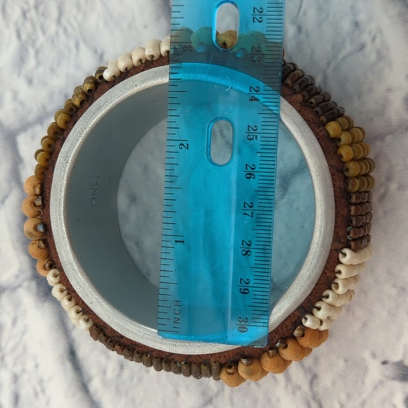 5 for $25 MANGO Beaded Cuff - Picture 6 of 7